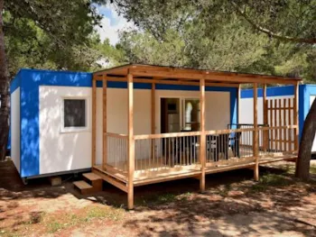 Mietunterkunft - Mobilheim Blue Line - Camping La Masseria