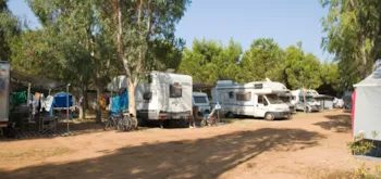 Stellplatz - Stellplatz Zelt, Wohnwagen, Wohnmobil 6 A - Camping La Masseria