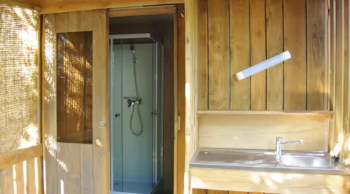 Mietunterkunft - Hütte Auf Stelzen - image n°6 - Camping La Châtaigneraie