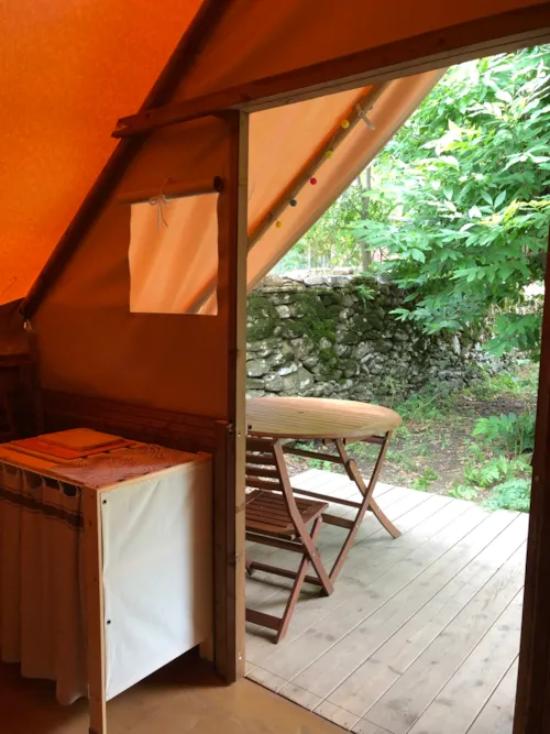 Accommodation - Canvas Shed - image n°3 - Camping La Châtaigneraie