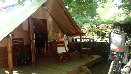 Accommodation - Canvas Shed - image n°2 - Camping La Châtaigneraie
