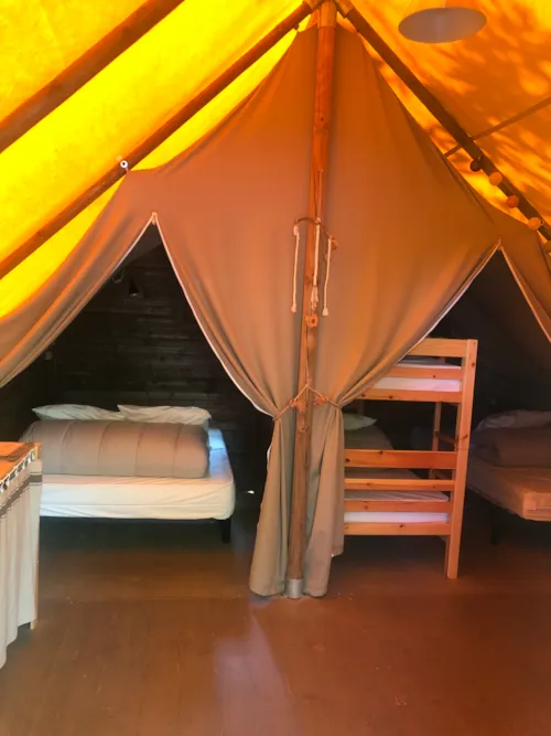 Mietunterkunft - Hütte Auf Stelzen - image n°3 - Camping La Châtaigneraie