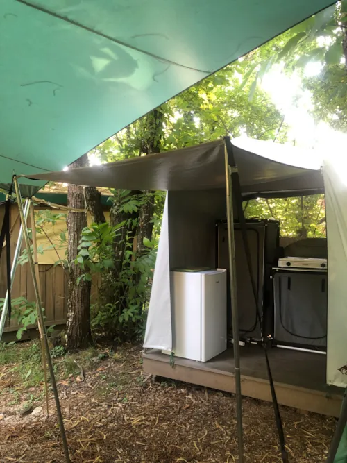 Mietunterkunft - Zelt Castor - image n°7 - Camping La Châtaigneraie