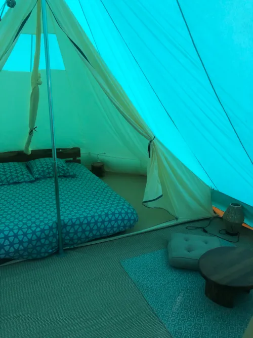 Mietunterkunft - Zelt Castor - image n°9 - Camping La Châtaigneraie