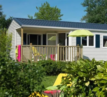 Mietunterkunft - Cottage Pacific + Terrasse - Camping Le Diben