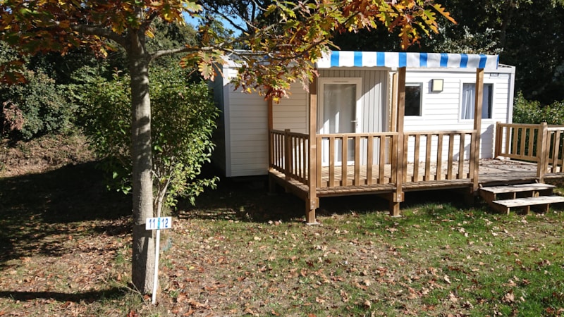 Cottage Hoedic - 26m² - 2 Schlafzimmer +Halbüberdachte Terrasse