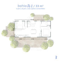 Cottage Gavrinis - 30m² - 2 bedrooms + Half-covered terrace — 3