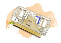 Cottage Berder - 30M² - 2 Chambres + Terrasse Semi-Couverte