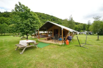 Mietunterkunft - Safarizelt (Ohne Sanitäranlagen) - Camping Berkel