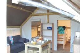 Location - Tente Meublée River Lodge 21M² (2 Chambres)** - Sans Sanitaires - YELLOH! VILLAGE - LE PRE LOMBARD