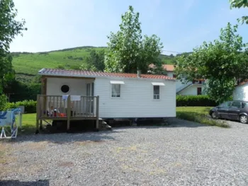 Mietunterkunft - Mobil-Home Ti - 2 Zimmer - CAMPING MENDI AZPIAN