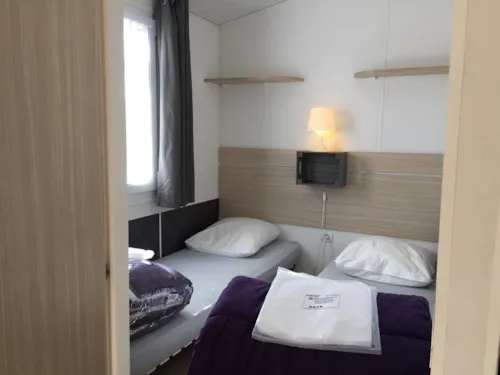 Mietunterkunft - Cottage Klimatisiertes, Alles Komfort | 3 Zimmer - image n°6 - Camping Les Chapelains