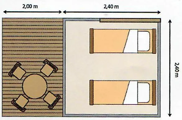 Mini Tente Lodge | 1 Chambre