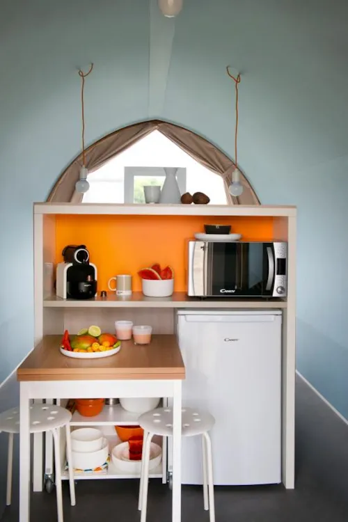 Mietunterkunft - Coco Sweet + Klimaanlage | 1 Zimmer - image n°4 - Camping Les Chapelains