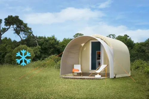 Mietunterkunft - Coco Sweet + Klimaanlage | 1 Zimmer - image n°3 - Camping Les Chapelains