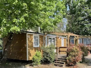 Locatif - Cottage air-conditioned, all-comfort | 3 bedrooms - Camping Les Chapelains