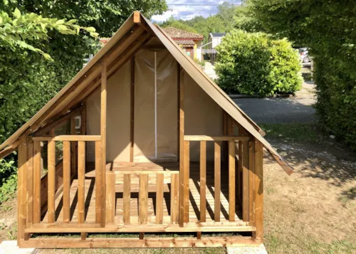 Mietunterkunft - Mini Lodgezelt | 1 Zimmer - image n°2 - Camping Les Chapelains