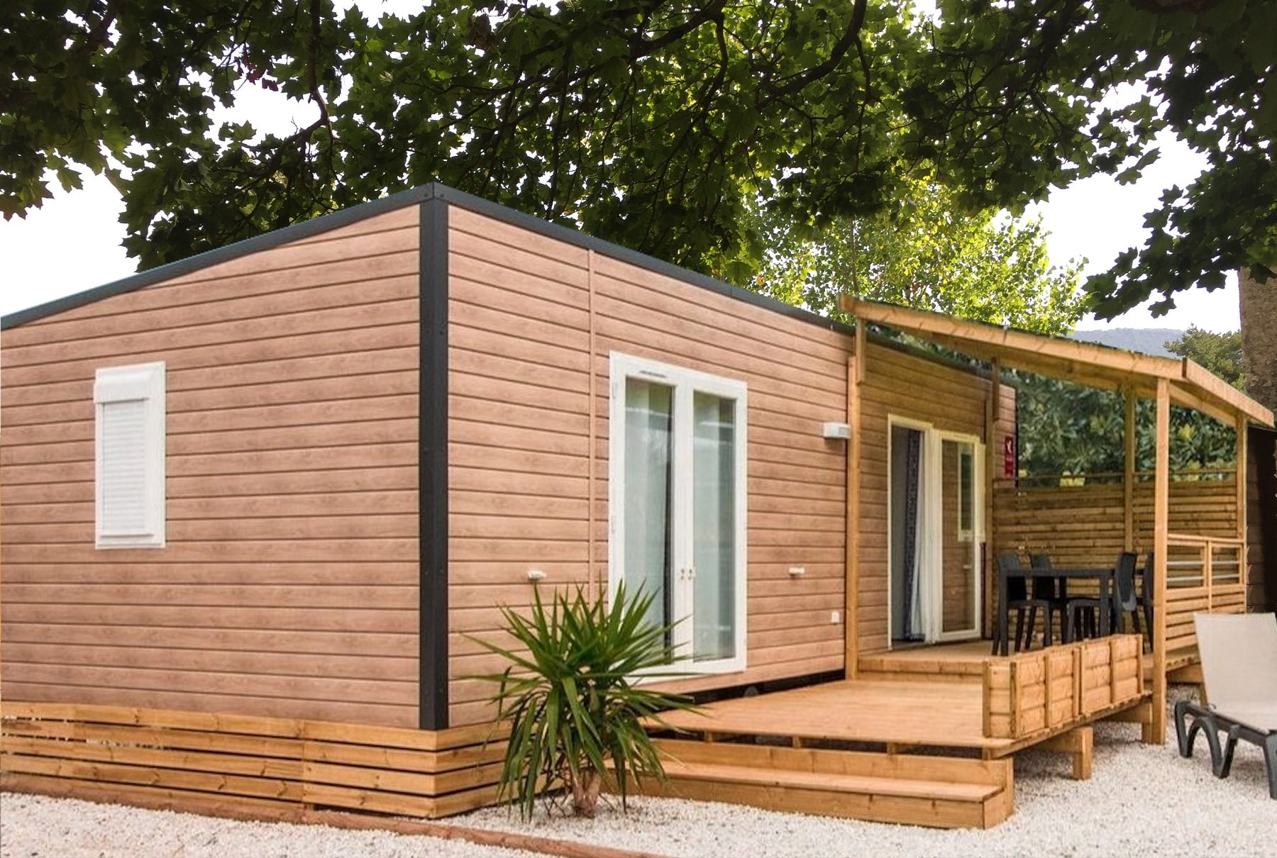 Location - Cottage Suite Premium Climatisé | 2 Chambres + 2 Salles De Bains - Camping Les Chapelains