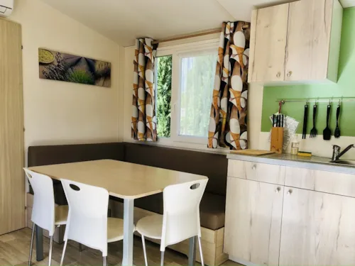 Mietunterkunft - Cottage Klimatisiertes, Alles Komfort | 3 Zimmer - image n°3 - Camping Les Chapelains
