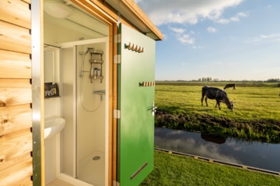 Comfort Pitch with private toilet block — 1