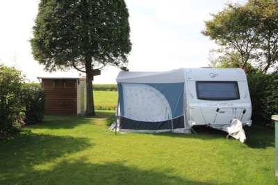 Comfort Pitch with private toilet block — 2
