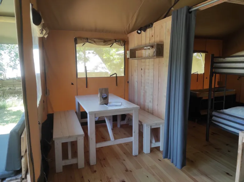 Tente Safari Greenlodge Avec Sanitaire Privé