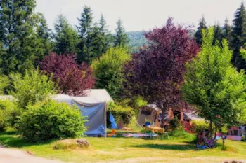 Kampeerplaats(en) - Standplaats Tent + Auto + Electriciteit - Camping Domaine La Chabanne