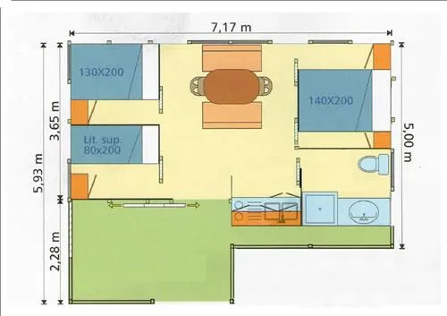 Chalet Grand Large 'Est' - 3 Chambres