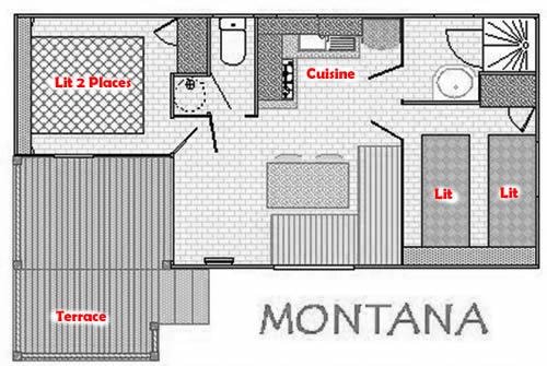 Mobil-Home Montana - 2 Chambres