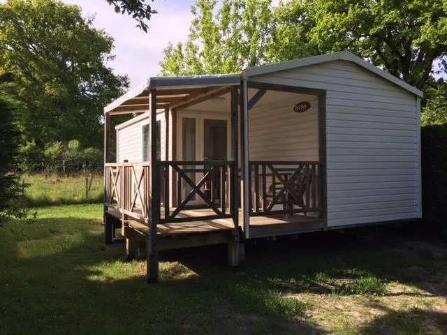 Huuraccommodatie(s) - Stacaravan Loggia - 2 Slaapkamers - Camping Ushuaïa Villages La Chesnays