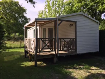Mietunterkunft - Mobilheim Loggia - 2 Zimmer - Camping Ushuaïa Villages La Chesnays