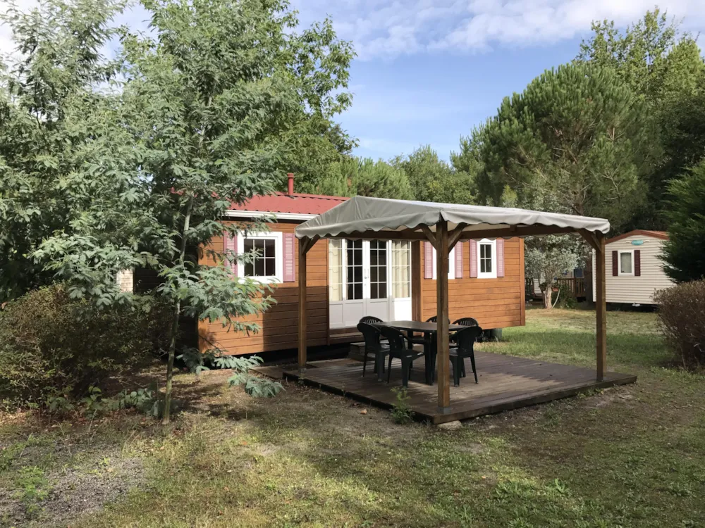 Huuraccommodatie(s) - Stacaravan Familial - 3 Slaapkamers - Camping Ushuaïa Villages La Chesnays