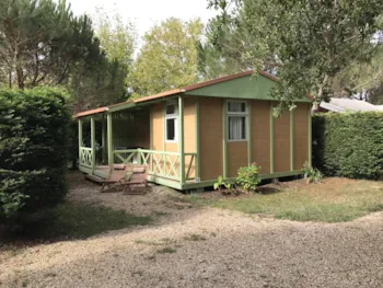 Mietunterkunft - Chalet Evasion - 2 Zimmer - Camping Ushuaïa Villages La Chesnays