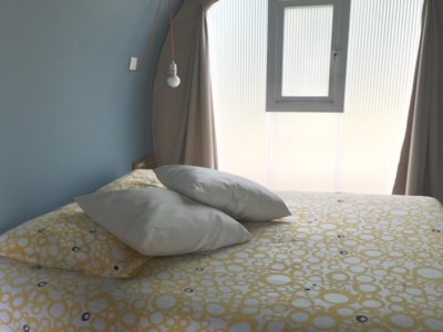 Canvas bungalow COCO SWEET without toilet blocks - 2 bedrooms 