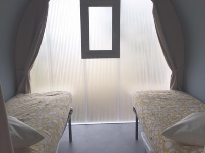 Canvas bungalow COCO SWEET without toilet blocks - 2 bedrooms 