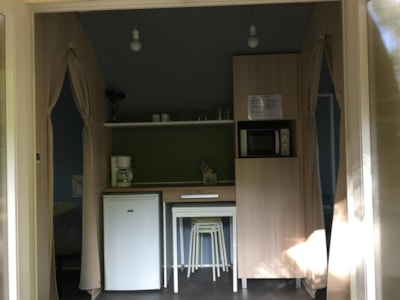 Canvas bungalow COCO SWEET without toilet blocks - 2 bedrooms 