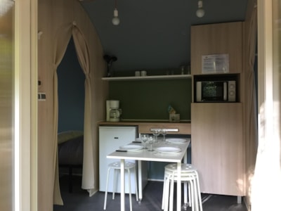 Canvas bungalow COCO SWEET without toilet blocks - 2 bedrooms 