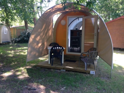 Canvas bungalow COCO SWEET without toilet blocks - 1 bedroom