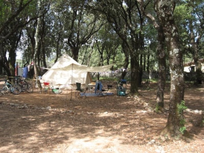 Pitch 100 m² min with or without electric power