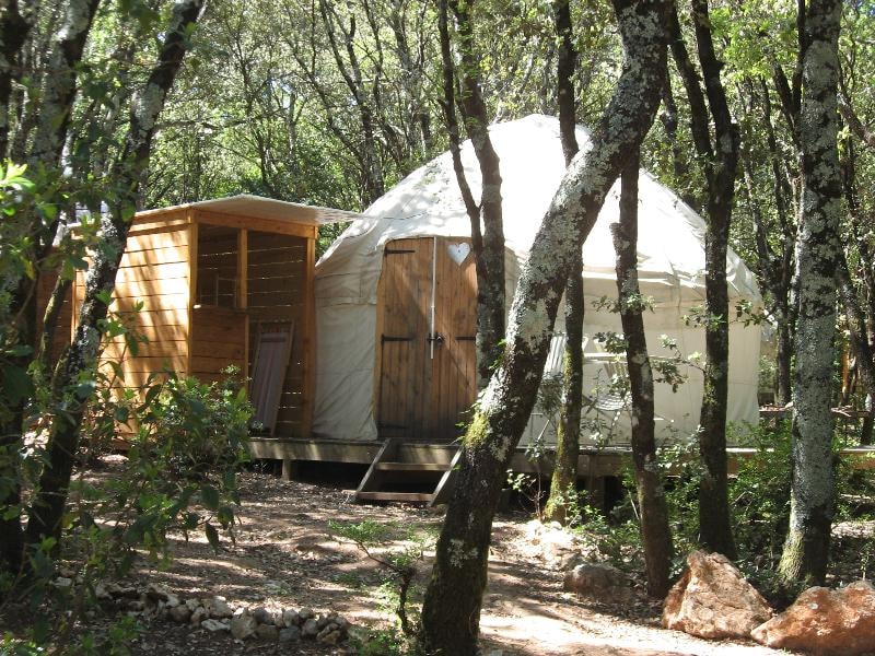 Romantic Mongolian yurt - without toilet blocks