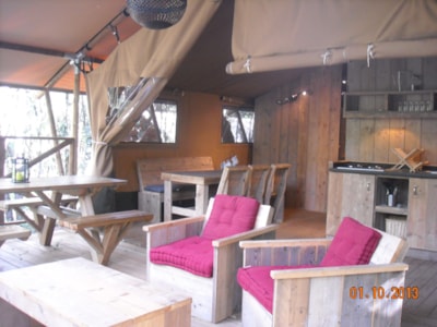 Safari Lodge ALYA (with sanitary facilities, max. 3 adults)