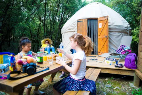 Mietunterkunft - Yourte Ohne Sanitäranlagen - image n°2 - Camping Mille Etoiles