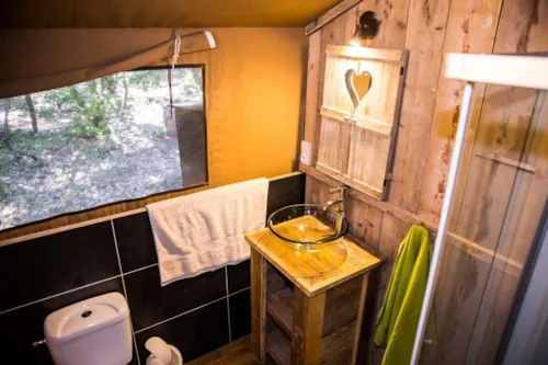 Mietunterkunft - Safari Lodge Alya (Mit Sanitäranlagen, Max. 6 Erwachsene) - image n°9 - Camping Mille Etoiles