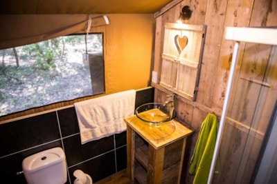 Safari Lodge ALYA (with sanitary facilities, max. 3 adults)
