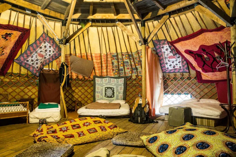 Yourte Gîte D'étape Randonneur - Sanitaire Collectif