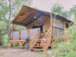Mietunterkunft - Lodge Premium - Camping La Vallée Heureuse