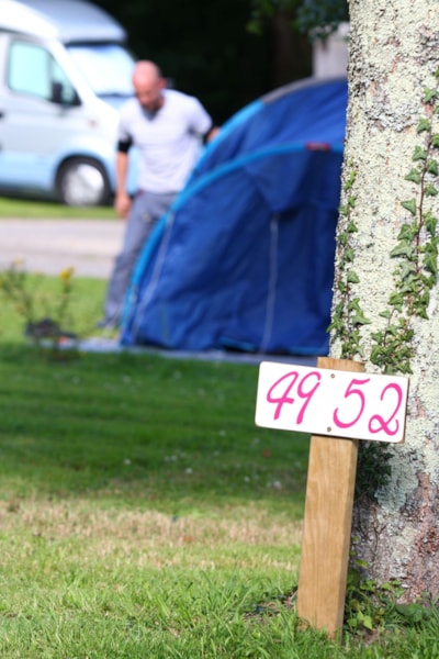 Bike / walk camping pitch