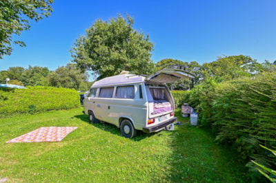 Comfort camping pitch (Pitch + vehicle + electricity 6 amp.)