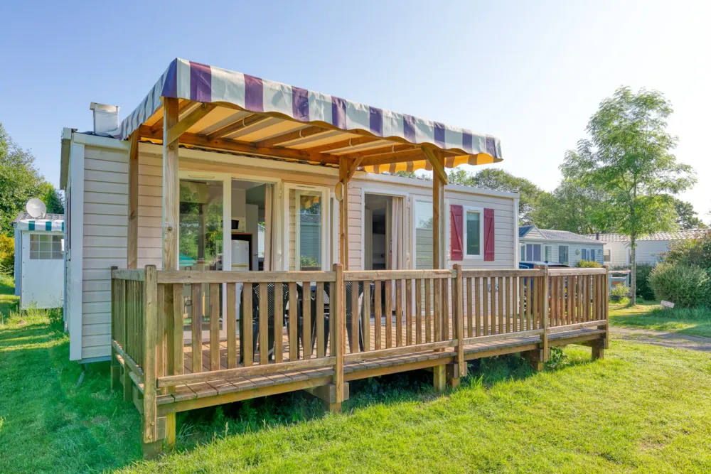 Mietunterkunft - Mobilheim "Asphodèle" - 2 Schlafzimmer - Sites et Paysages AU GRÉ DES VENTS