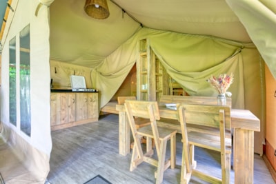 Lodge tent "Camélia" - 2 bedrooms